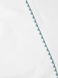 Trailing Embroidered Organic Pillowcase Set