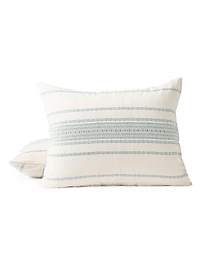 Rippled Stripe Organic Sham Standard