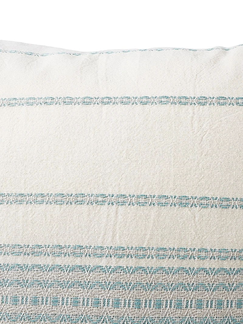 Rippled Stripe Organic Sham Standard