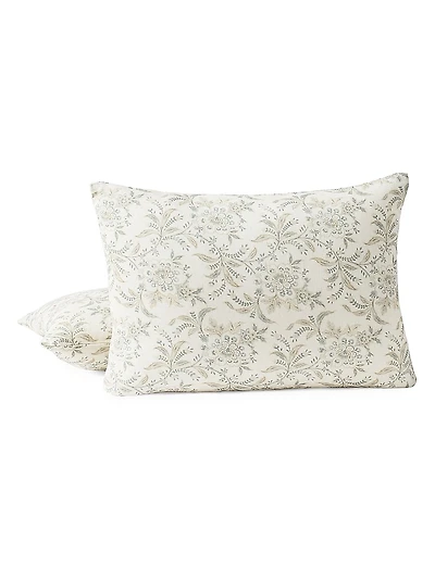 Marguerite Organic Print Decorative Pillow Cover