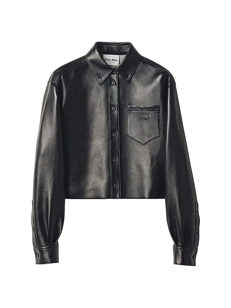 Plongé Nappa Leather Shirt