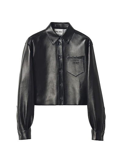 Plongé Nappa Leather Shirt