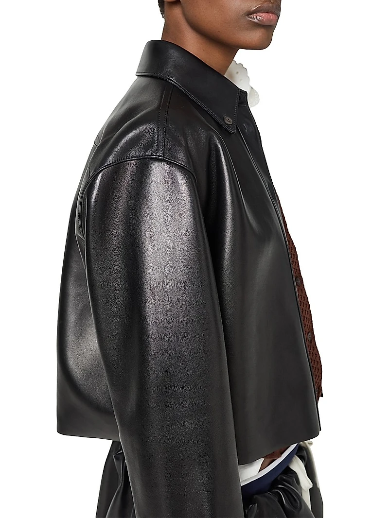 Plongé Nappa Leather Shirt