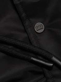 Hooded Logo Bomber Jacket