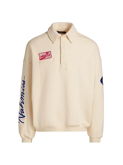 Embroidered Cotton Polo Shirt
