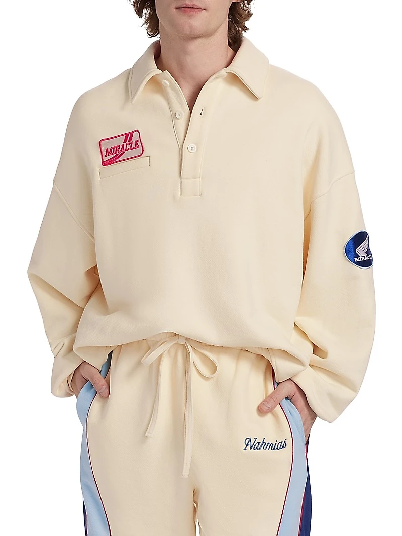 Embroidered Cotton Polo Shirt