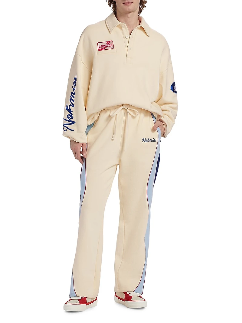 Embroidered Cotton Polo Shirt