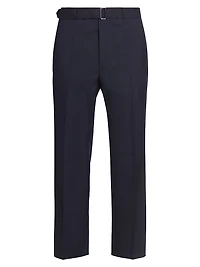 Hoche Virgin Wool Straight-Leg Pants