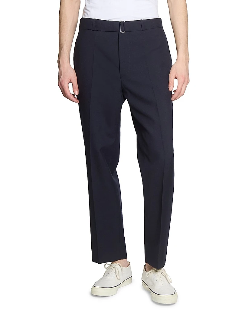 Hoche Virgin Wool Straight-Leg Pants