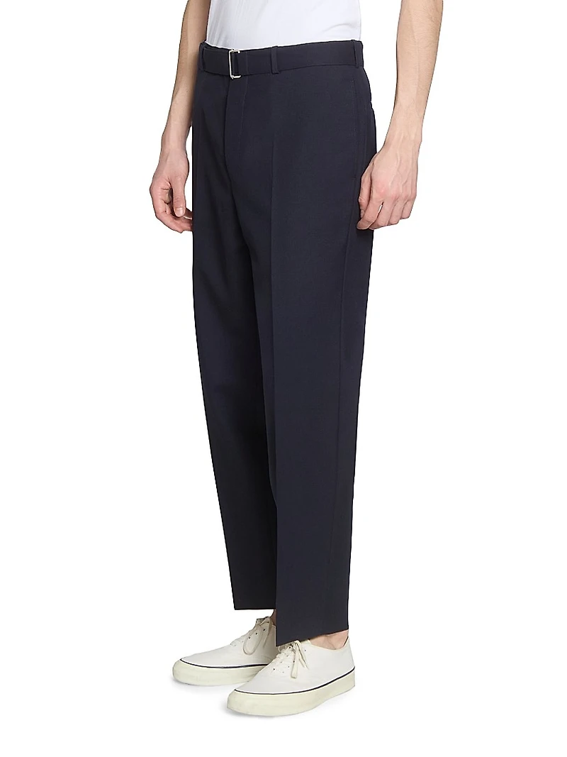 Hoche Virgin Wool Straight-Leg Pants