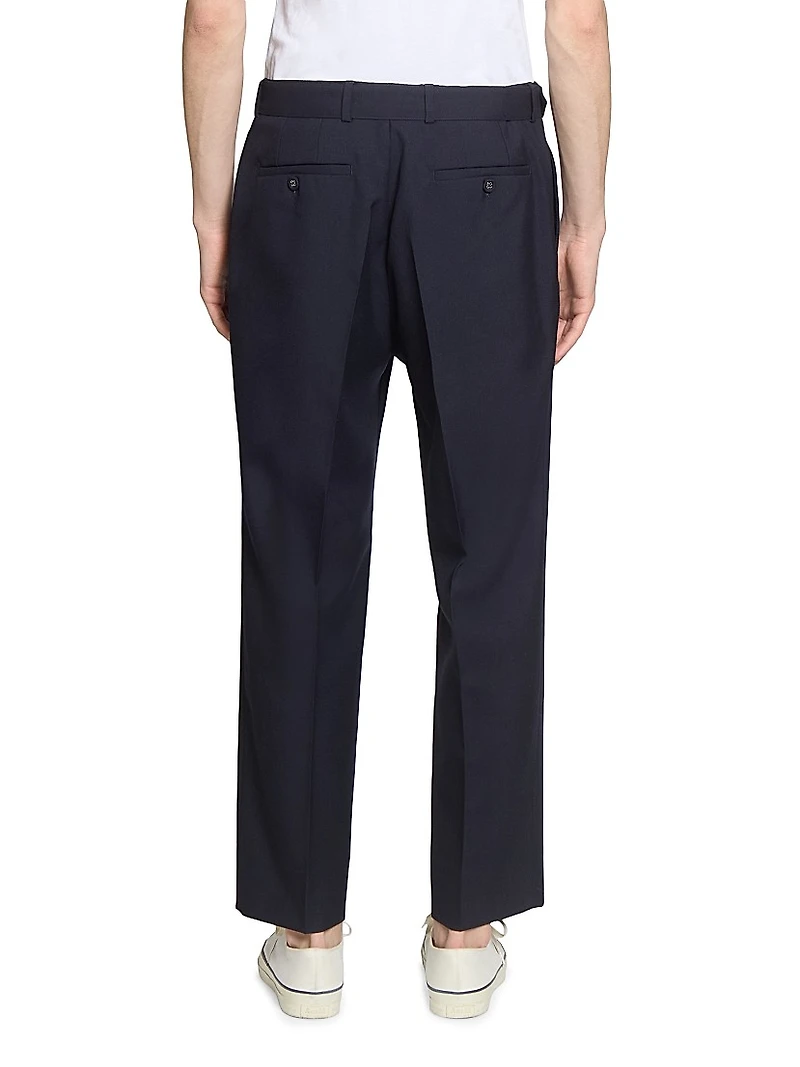 Hoche Virgin Wool Straight-Leg Pants
