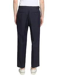Hoche Virgin Wool Straight-Leg Pants