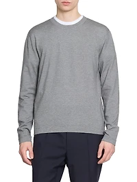 Knitted Crewneck Top