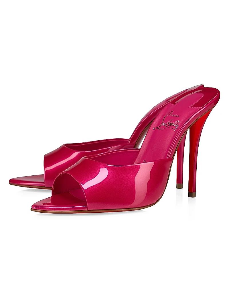 Miss Z 100MM Patent Leather Sandals