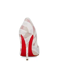 Miss Z 100MM Canvas Pumps