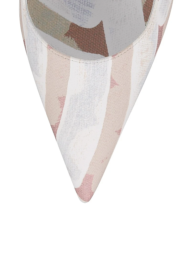 Miss Z 100MM Canvas Pumps