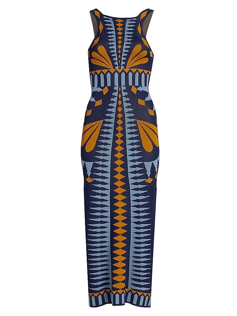 Emery Jacquard Knit Midi-Dress