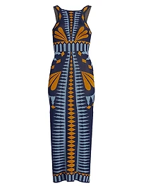 Emery Jacquard Knit Midi-Dress