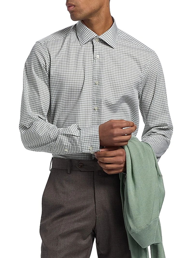 COLLECTION Check Cotton Shirt