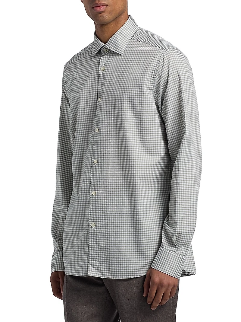 COLLECTION Check Cotton Shirt