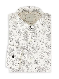 Floral Cotton Tailored Shirt