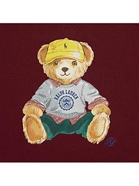 Baby Boy's Polo Bear Long-Sleeve T-Shirt & Joggers Set