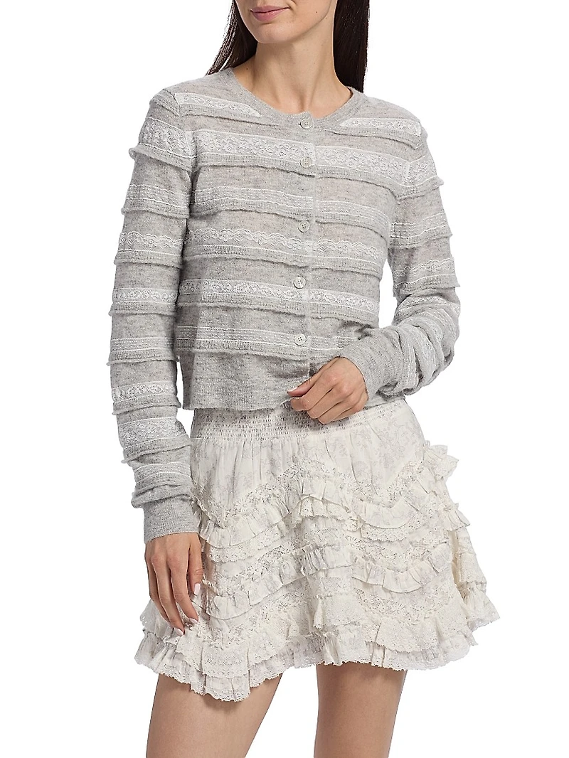 Claralise Stripe Cardigan