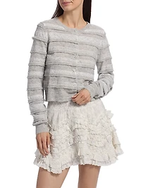 Claralise Stripe Cardigan