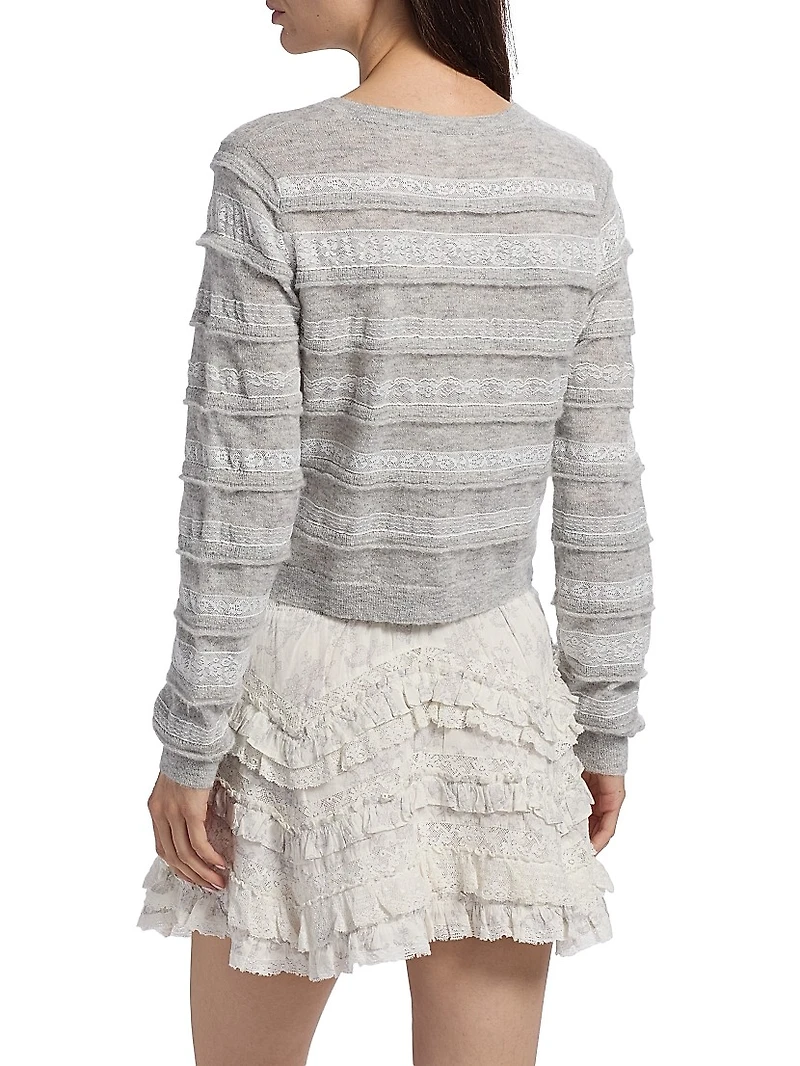 Claralise Stripe Cardigan