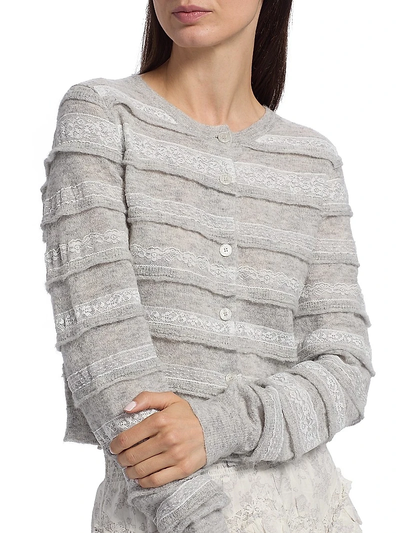 Claralise Stripe Cardigan