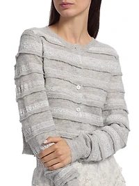 Claralise Stripe Cardigan