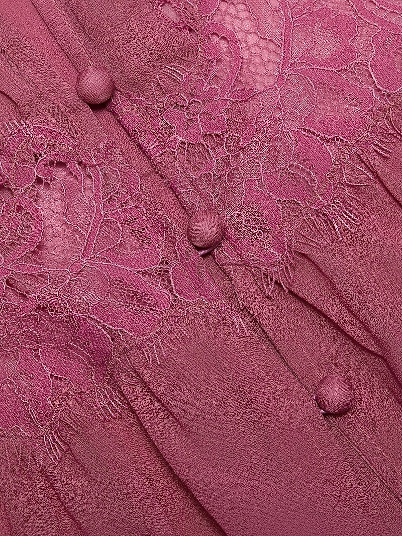 Farah Ruffled Chiffon Top