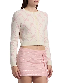 Veronika Bow Cardigan