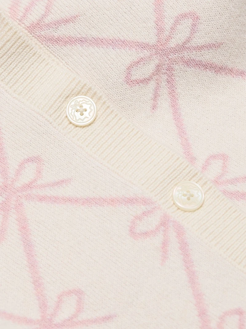 Veronika Bow Cardigan