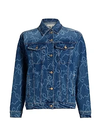 Valette Ribbon Denim Jacket