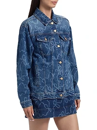 Valette Ribbon Denim Jacket