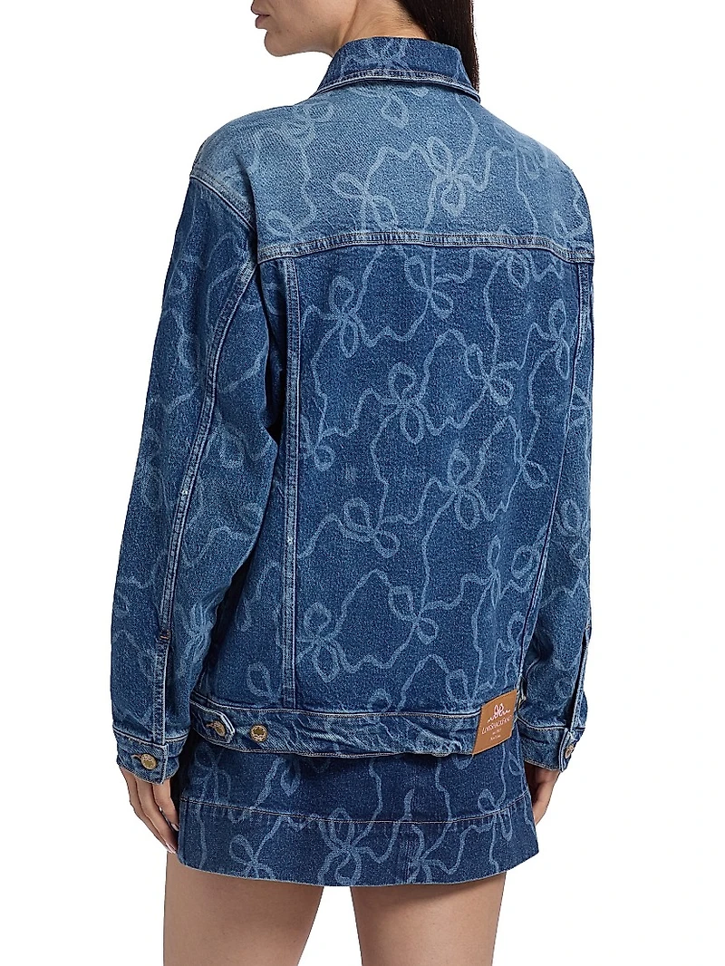 Valette Ribbon Denim Jacket