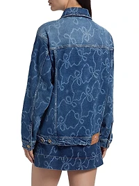 Valette Ribbon Denim Jacket