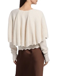 Daelyn Wool-Cashmere Cardigan