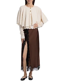 Daelyn Wool-Cashmere Cardigan