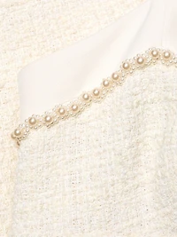Florencio Tweed Minidress
