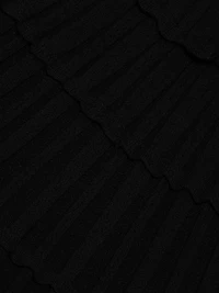 Lavender Tiered Stretch Pointelle-Knit Minidress