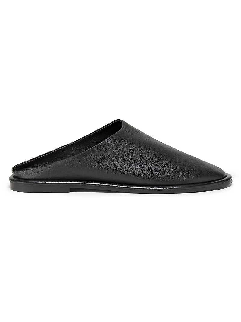Spencer Leather Mules