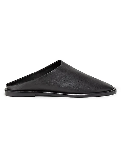 Spencer Leather Mules
