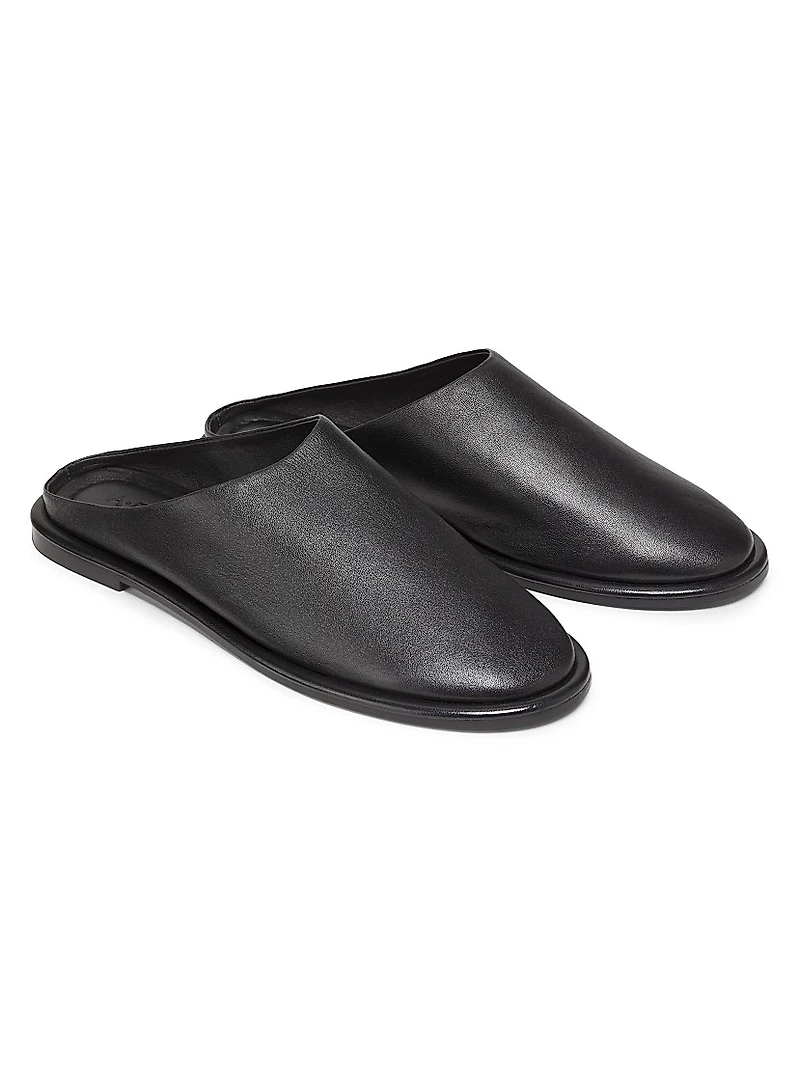 Spencer Leather Mules