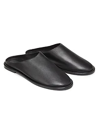 Spencer Leather Mules