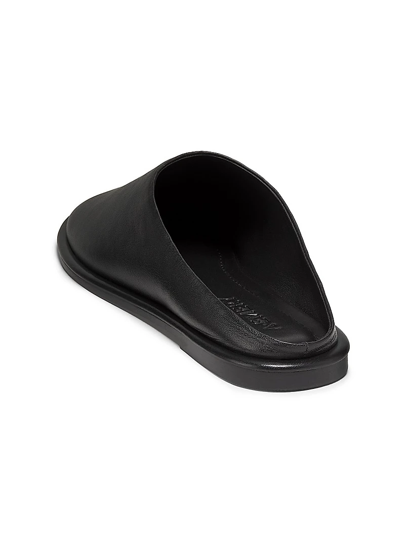 Spencer Leather Mules