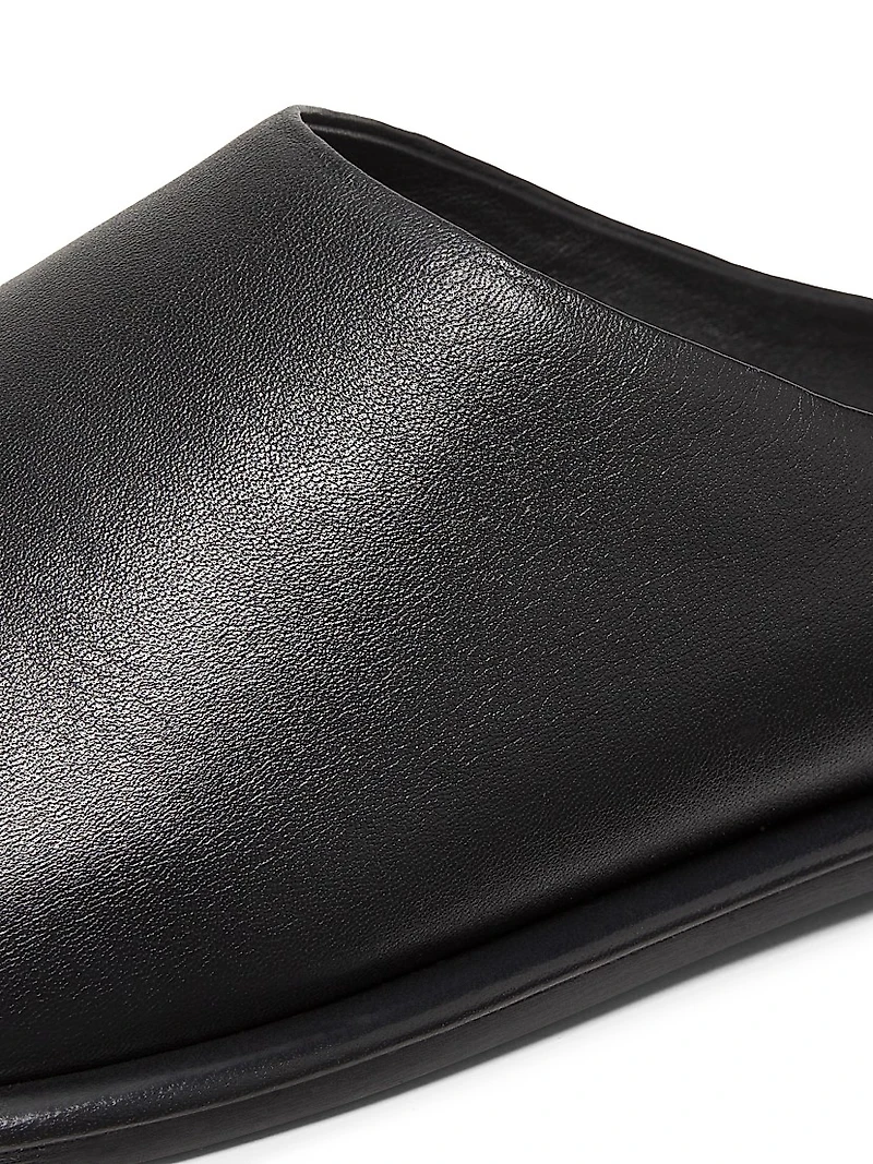 Spencer Leather Mules