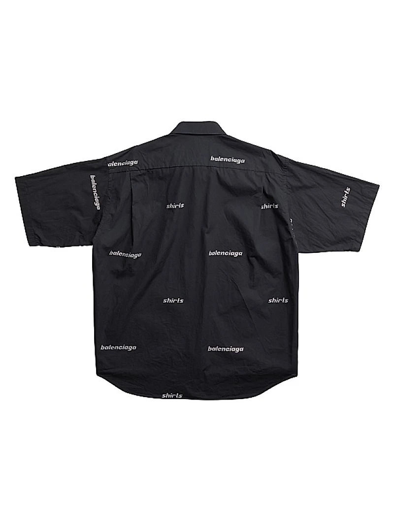 Shirt All Over Short Sleeve Large Fit Shirt