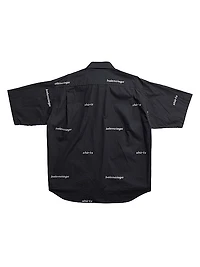 Shirt All Over Short Sleeve Large Fit Shirt